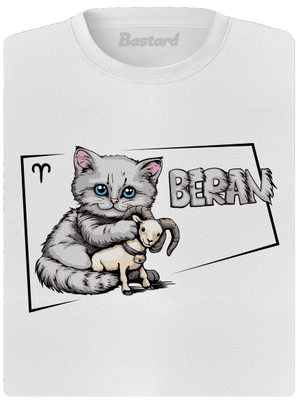 Kočičí horoskop: Beran dámské sportovní tričko White