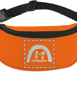 Dětské kresby - nahraj vlastní ledvinka Orange