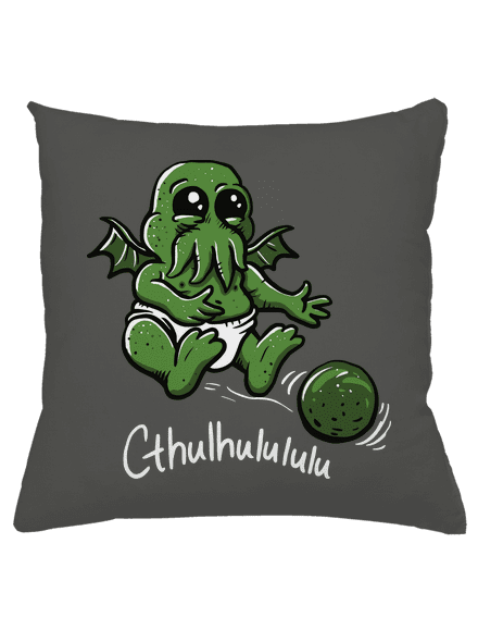 Cthulhululu polštář Gray Pol