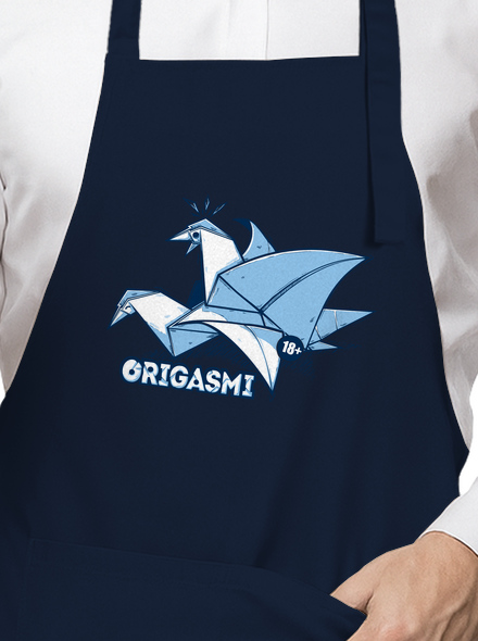 Origasmi zástěra Navy
