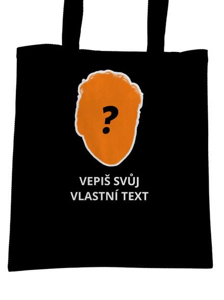 Tvoje hlava taška Black