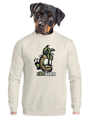 unisex mikina bez kapuce