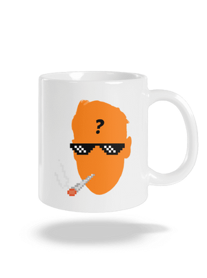 Thug life klasický hrnek White