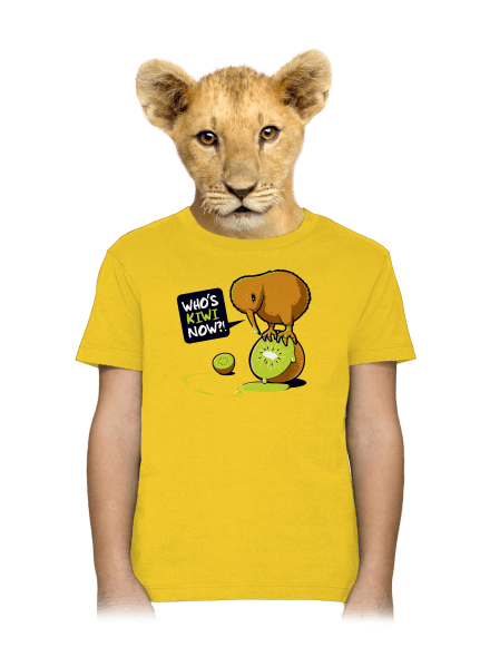 Kiwi dětské tričko Gold