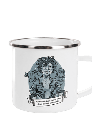 B14: Léto s kovbojem plecháček White