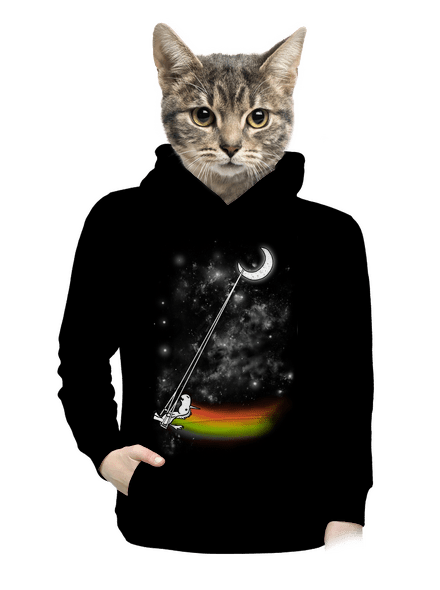 Unicorn Universe dámská mikina klokanka Black
