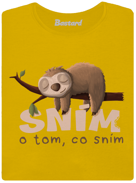 Sním o tom, co sním dámské tričko Yellow