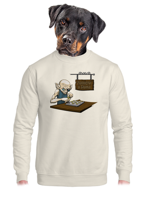 unisex mikina bez kapuce