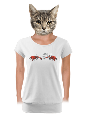 dámské tričko s lemem