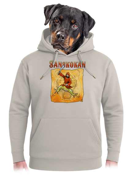 Sanskokan unisex mikina premium Pastel Macchiato