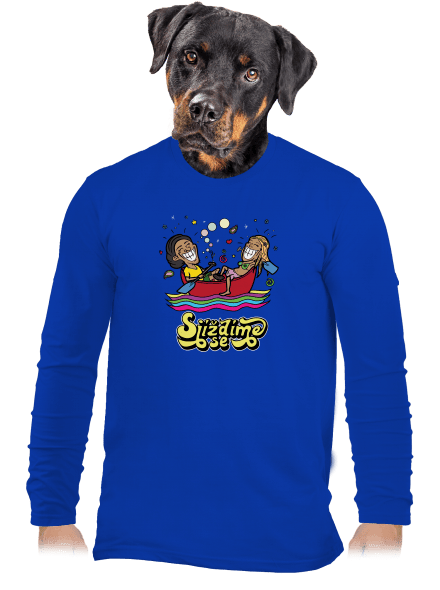 Sjíždíme se pánské dlouhý rukáv Royal Blue
