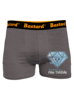 Tvrďák boxerky Gray Melange