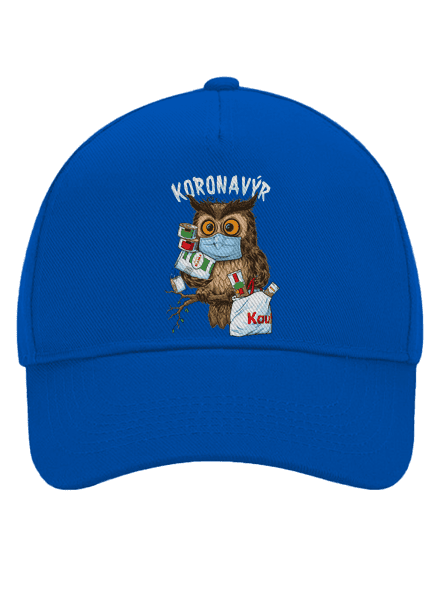 Koronavýr kšiltovka baseballka Bright Royal