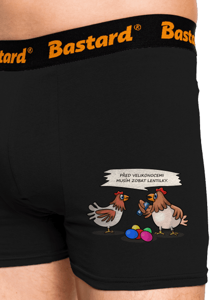 Slepice před Velikonocemi boxerky Black