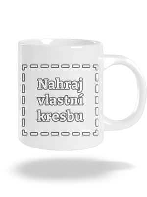 Dětské kresby - nahraj vlastní velký hrnek White