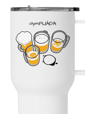 Pijáda termohrnek White