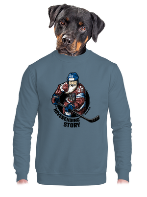 unisex mikina bez kapuce