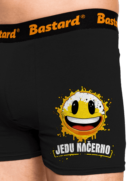 Jedu načerno boxerky Black