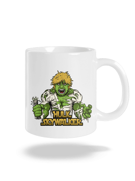 Hulk Skywalker klasický hrnek White