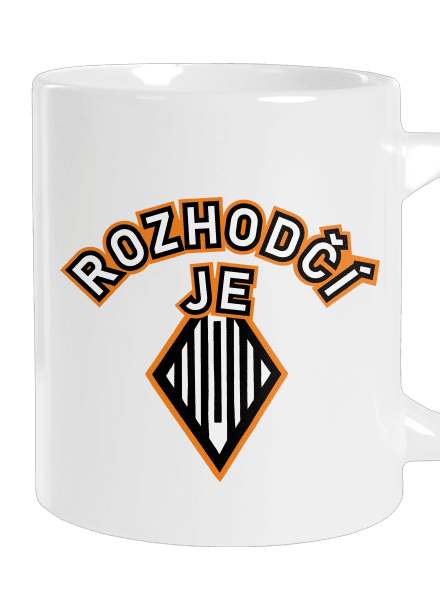Rozhodčí velký hrnek White