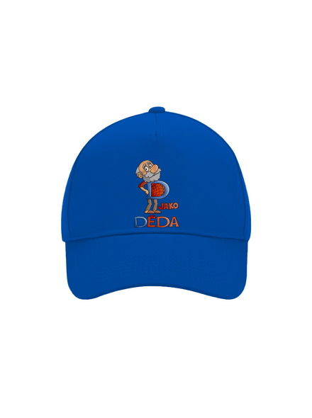 D jako děda kšiltovka baseballka Bright Royal