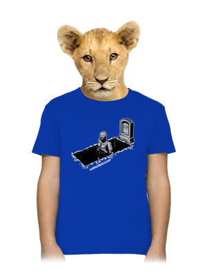 Hrobocop dětské tričko Royal Blue