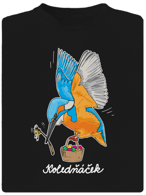 Koledňáček pánské sportovní tričko Black