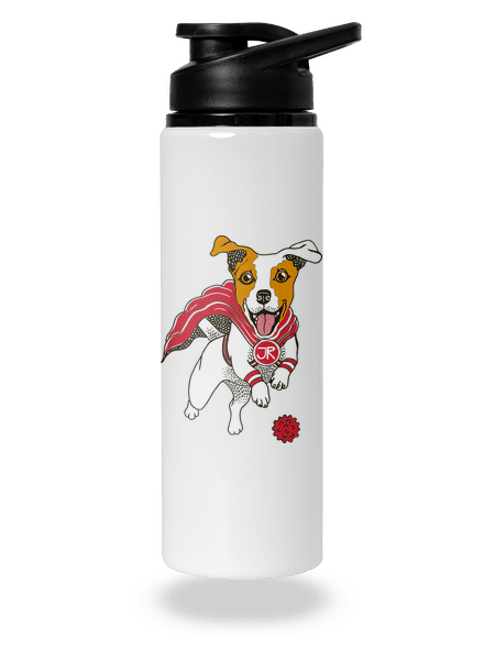 Jack Russell lahev na vodu White