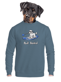 unisex mikina bez kapuce