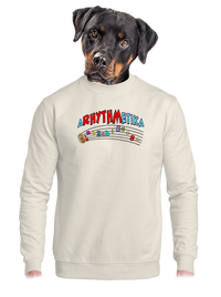 unisex mikina bez kapuce