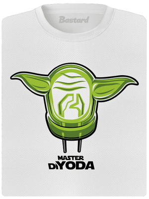 Mistr DiYoda dámské sportovní tričko White