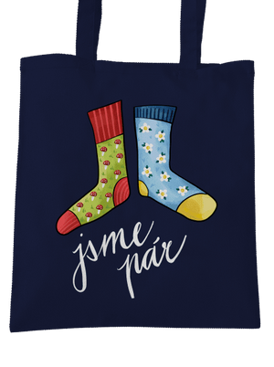 Jsme ponožkový pár taška French Navy