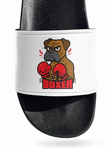 Boxer pantofle White