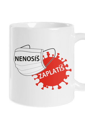 Nenosíš zaplatíš klasický hrnek White