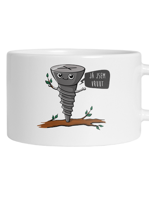 Já jsem Vruut hrnek makronka White