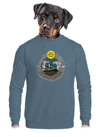 unisex mikina bez kapuce