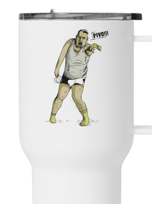 Beer zombie termohrnek White