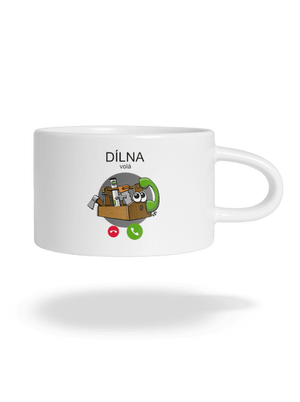 Dílna volá hrnek makronka White