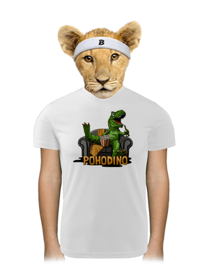 Pohodino dětské sportovní tričko White