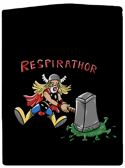 Respirathor dámská mikina na zip Black