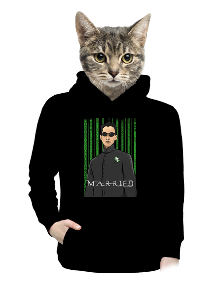 Neoženich dámská mikina klokanka Black