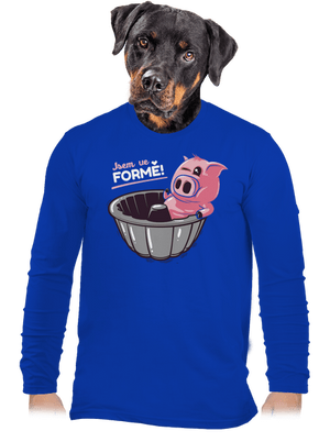 Ve formě pánské dlouhý rukáv Royal Blue