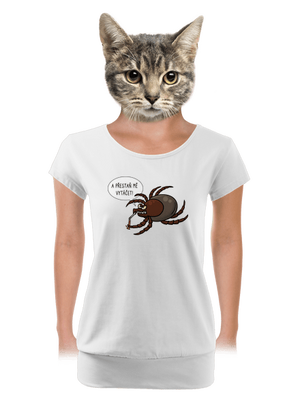 dámské tričko s lemem