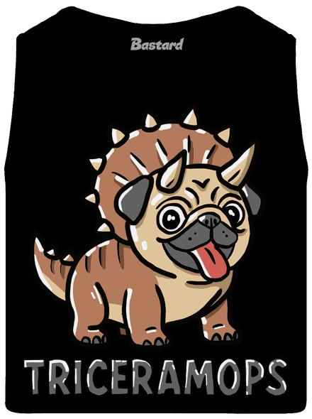 Triceramops pánské tílko Black