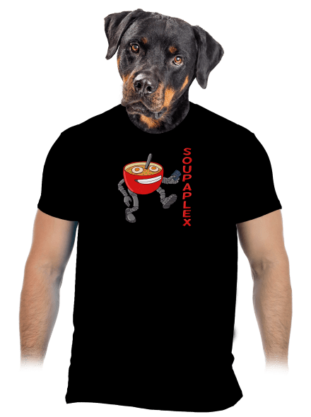 Soupaplex pánské tričko Black