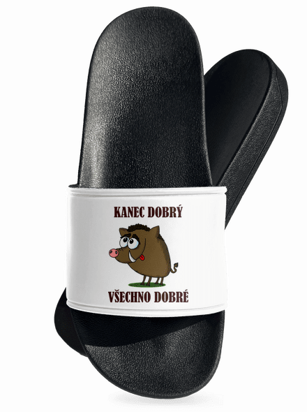 Kanec dobrý pantofle White