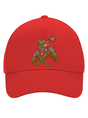 Turista kšiltovka baseballka Classic Red