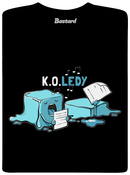 Koledy pánské dlouhý rukáv Black