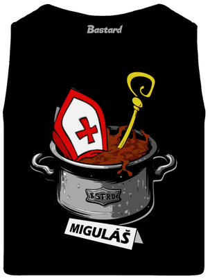 Miguláš pánské tílko Black