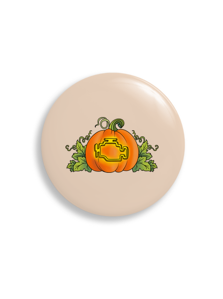 Strašidelný Halloween placka uni